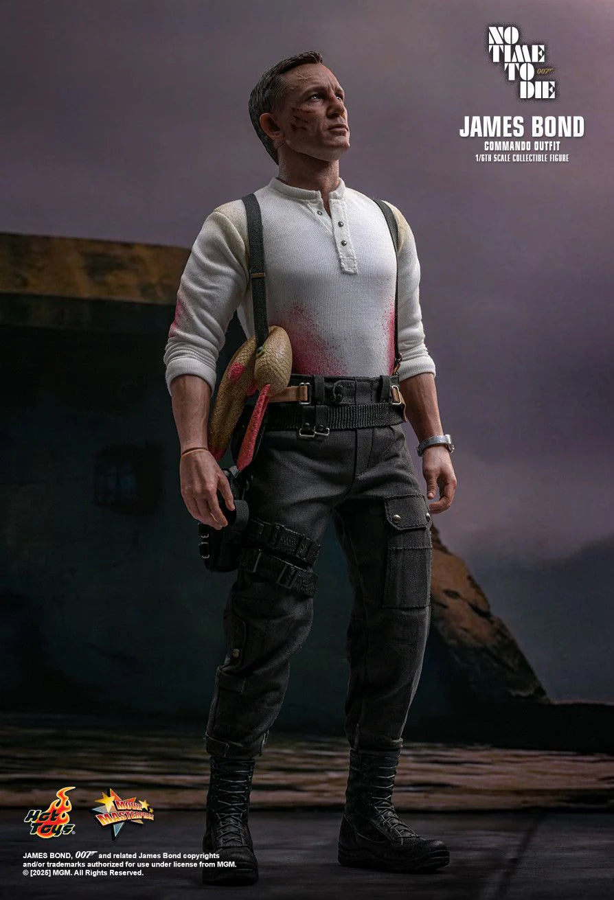 HOT TOYS JAMES BOND 007 NO TIME TO DIE COMMANDO OUTFIT MMS804
