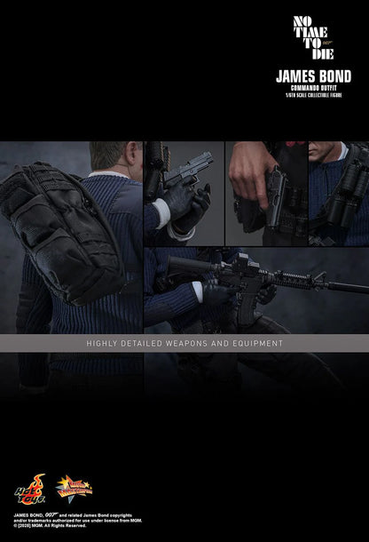 HOT TOYS JAMES BOND 007 NO TIME TO DIE COMMANDO OUTFIT MMS804