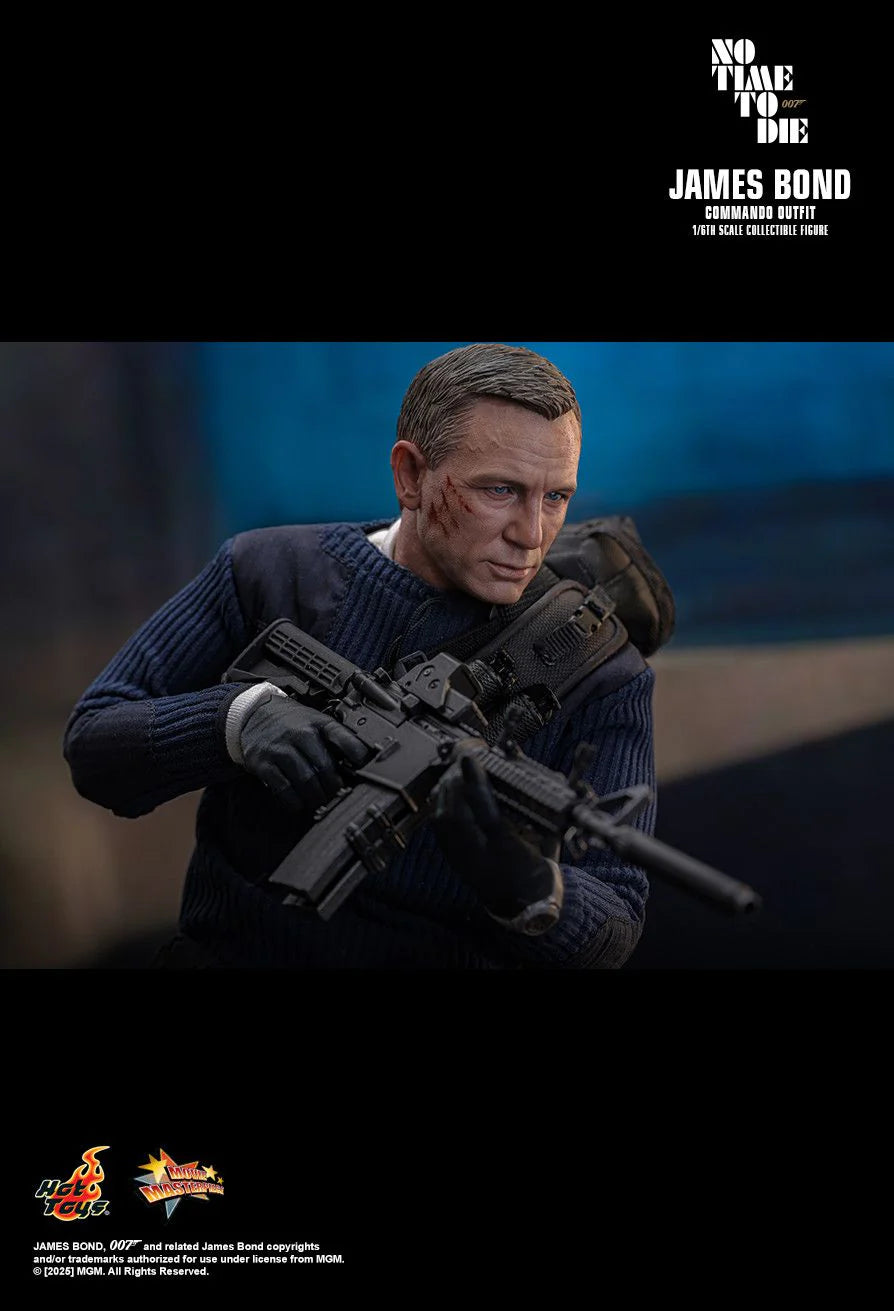 HOT TOYS JAMES BOND 007 NO TIME TO DIE COMMANDO OUTFIT MMS804