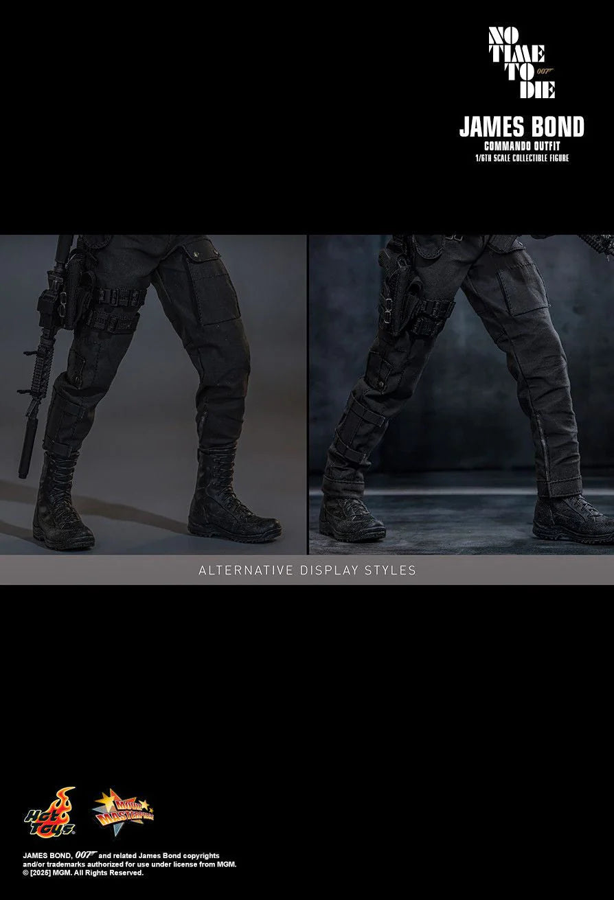HOT TOYS JAMES BOND 007 NO TIME TO DIE COMMANDO OUTFIT MMS804