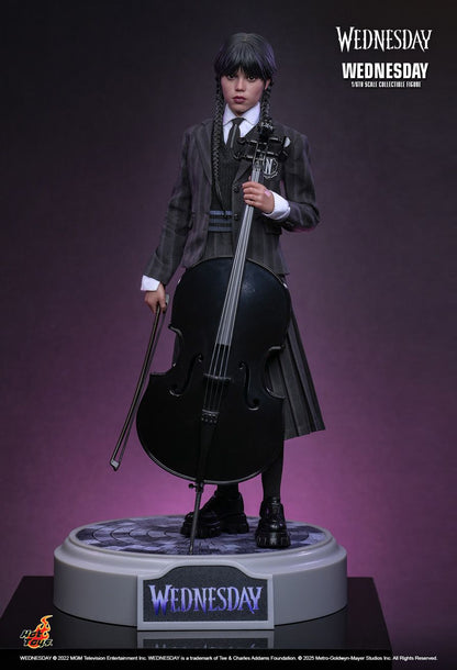 HOT TOYS NETFLIX WEDNESDAY JENNA ORTEGA TMS135