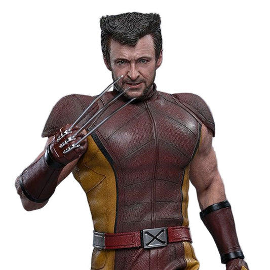 HOT TOYS DEADPOOL & WOLVERINE CLASSIC BROWN TAN SUIT MMS831