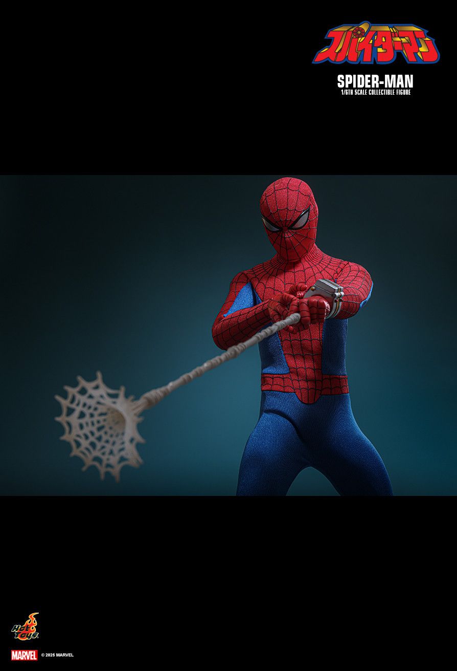 HOT TOYS SPIDERMAN 1978 JAPAN TV EXCLUSIVE TMS164