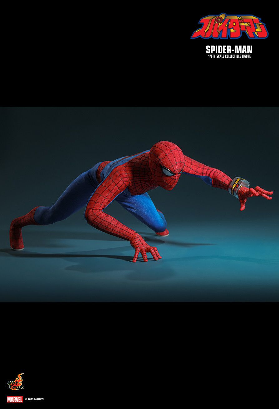 HOT TOYS SPIDERMAN 1978 JAPAN TV EXCLUSIVE TMS164