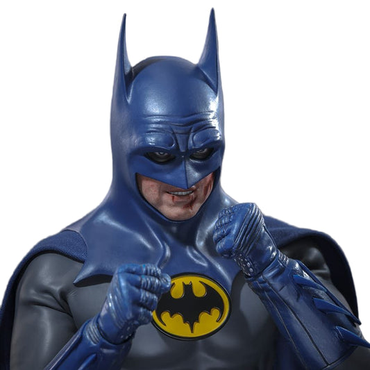 HOT TOYS THE FLASH BATMAN BLUE & GREY SUIT MMS834