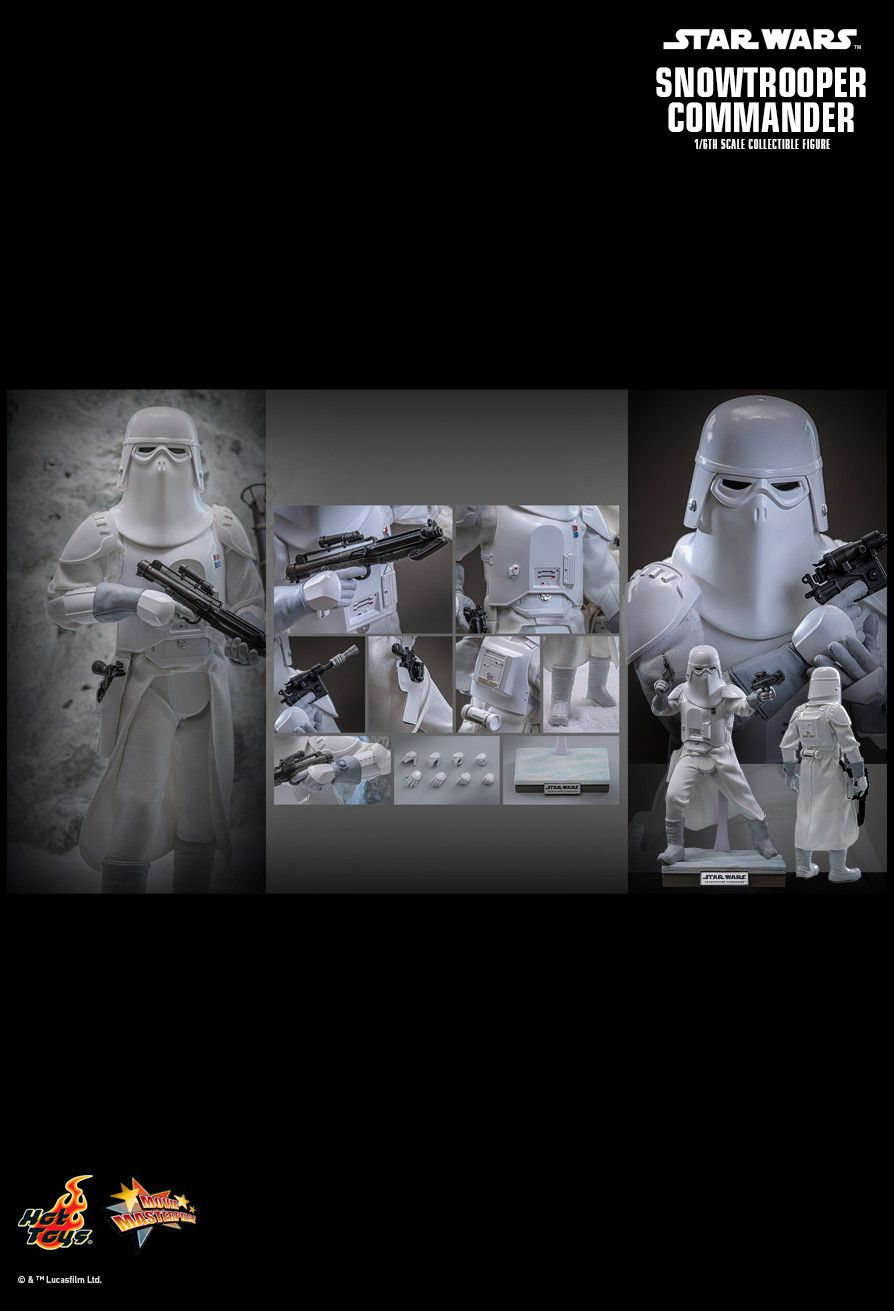 HOT TOYS STAR WARS EP V EMPIRE STRIKES BACK SNOWTROOPER COMMANDER MMS835