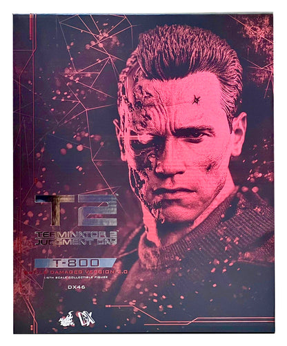 HOT TOYS TERMINATOR 2 JUDGEMENT DAY T-800 BATTLE DAMAGED VERSION 2.0 DX-46