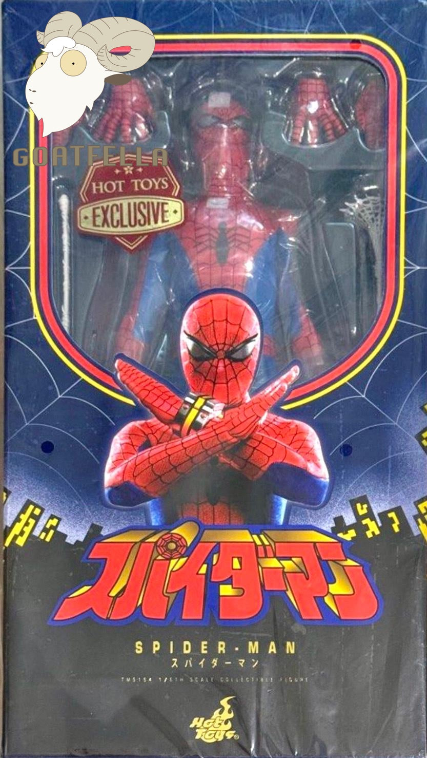 HOT TOYS SPIDERMAN 1978 JAPAN TV EXCLUSIVE TMS164