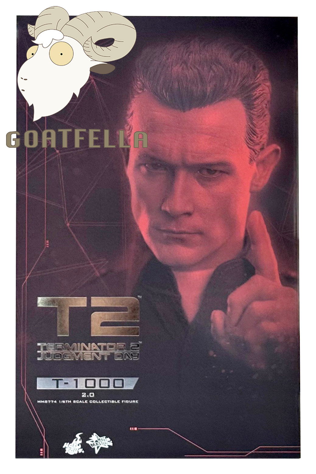 HOT TOYS TERMINATOR 2 JUDGMENT DAY T-1000 2.0 MM774