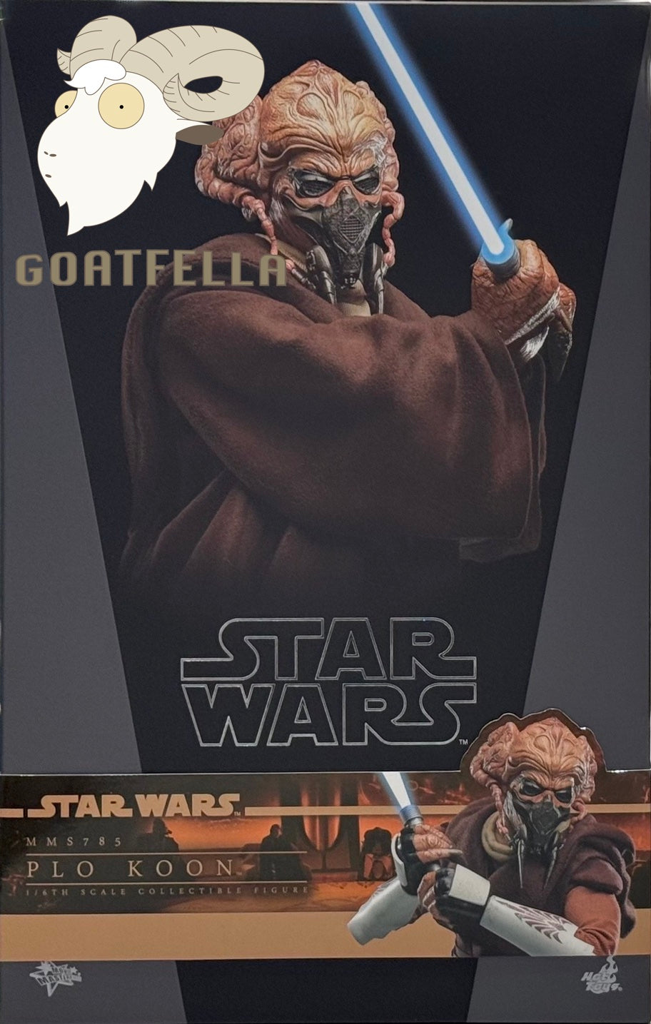 HOT TOYS STAR WARS EPISODE III REVENGE OF THE SITH PLO KOON MMS785