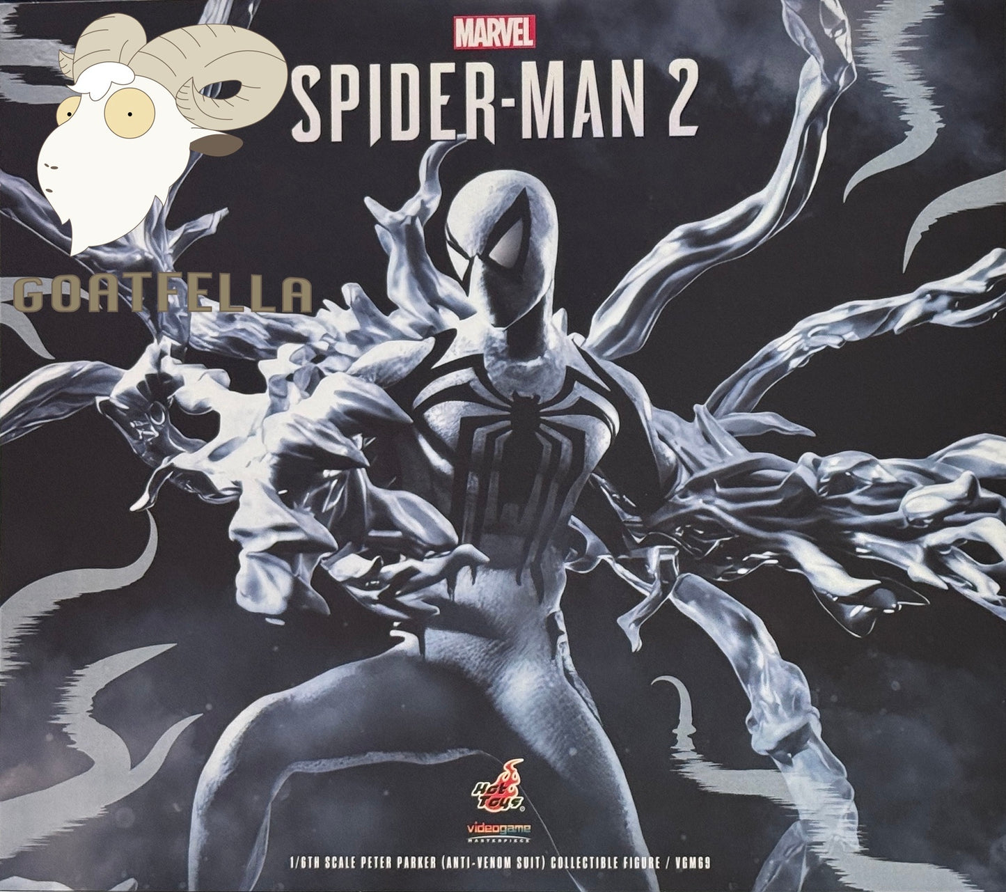 HOT TOYS SPIDERMAN 2 PETER PARKER ANTI-VENOM SUIT VGM69