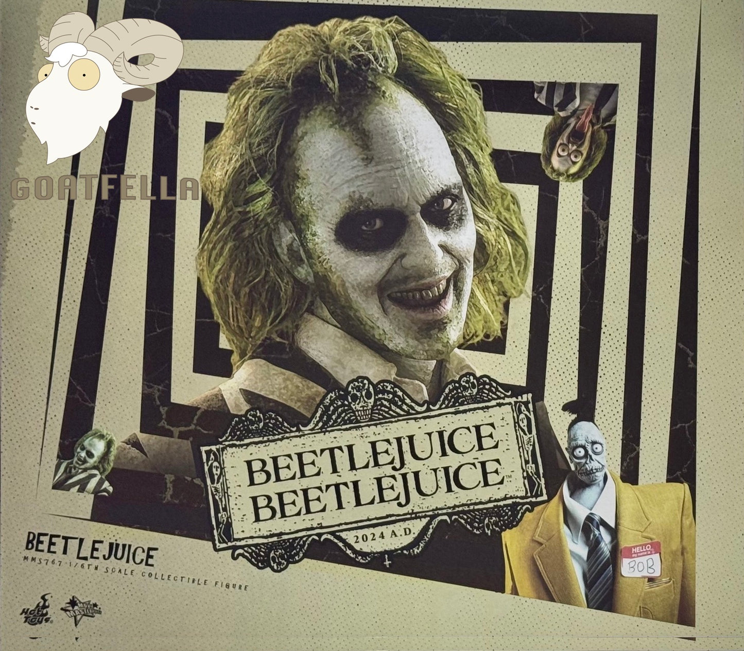 HOT TOYS BEETLEJUICE BEETLE JUICE MICHAEL KEATON MMS767