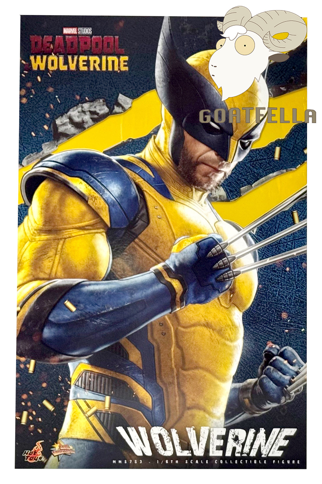 HOT TOYS DEADPOOL & WOLVERINE NORMAL EDITION MMS753