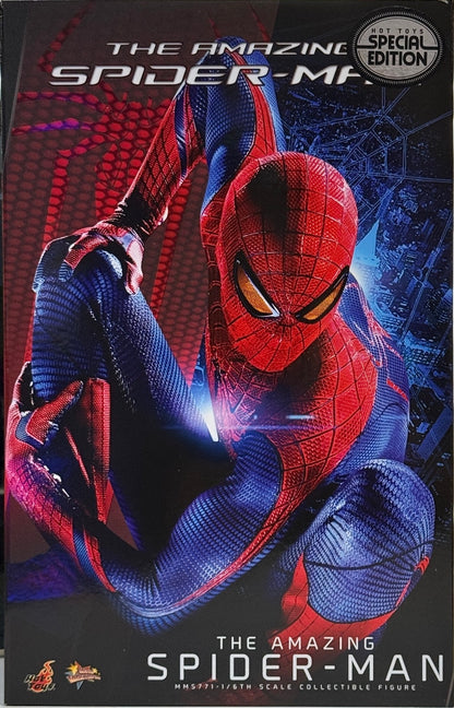 HOT TOYS AMAZING SPIDERMAN 2012 SPIDERMAN 2.0 SPECIAL EDITION MMS771B
