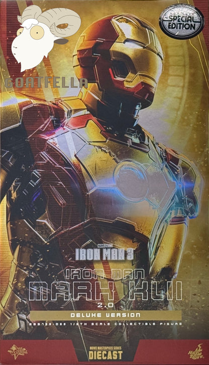 HOT TOYS IRONMAN III TONY STARK MARK XLII 2.0 DELUXE SPECIAL MMS759D66B